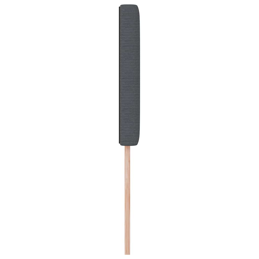 Uzglavlje Tamno siva 80 cm Kordura tekstil