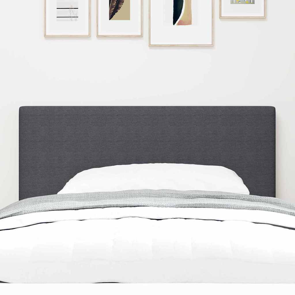 Uzglavlje Tamno siva 90 cm Kordura tekstil