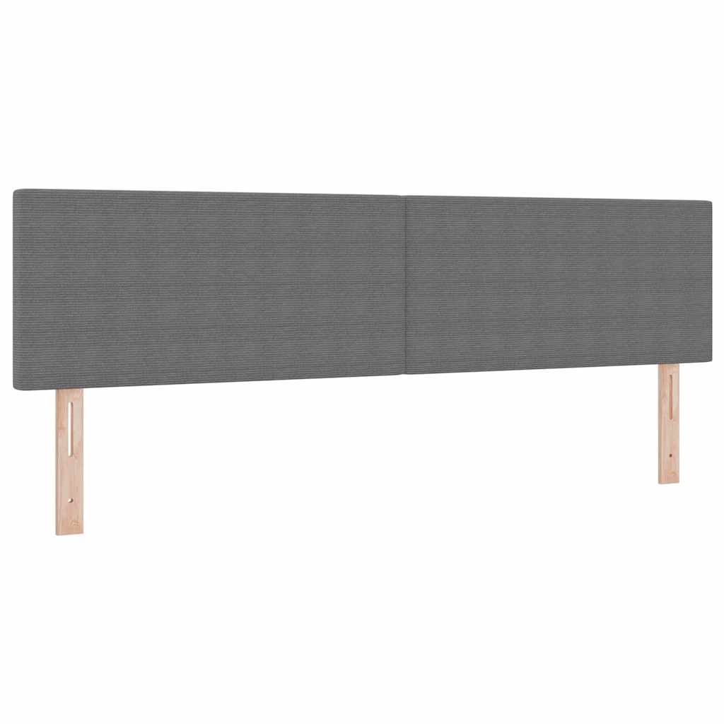 Uzglavlje Svijetlo siva 180 cm Kordura tekstil