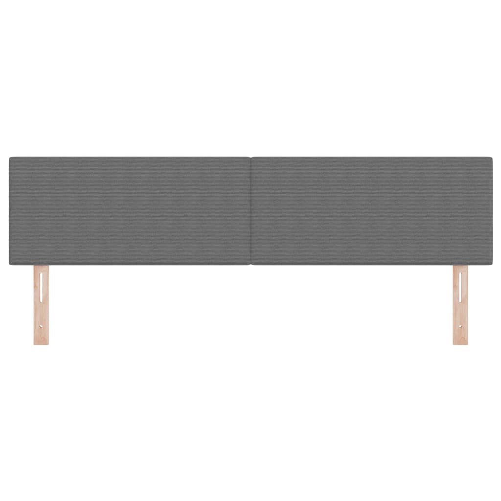 Uzglavlje Svijetlo siva 180 cm Kordura tekstil
