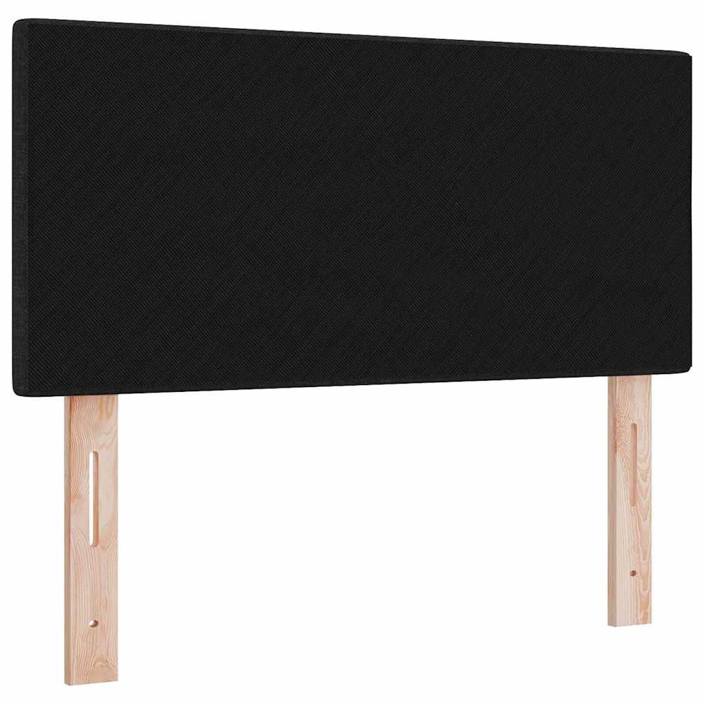 Uzglavlje podesivo po visini s uzglavljem Crna 80 cm tkanina