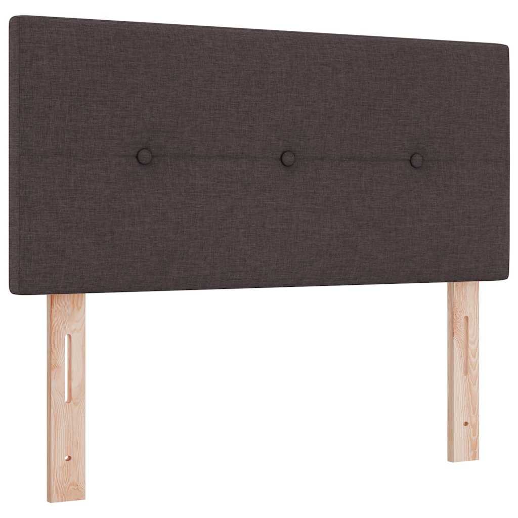 Uzglavlje podesivo po visini Tamno smeđa 80 cm tkanina