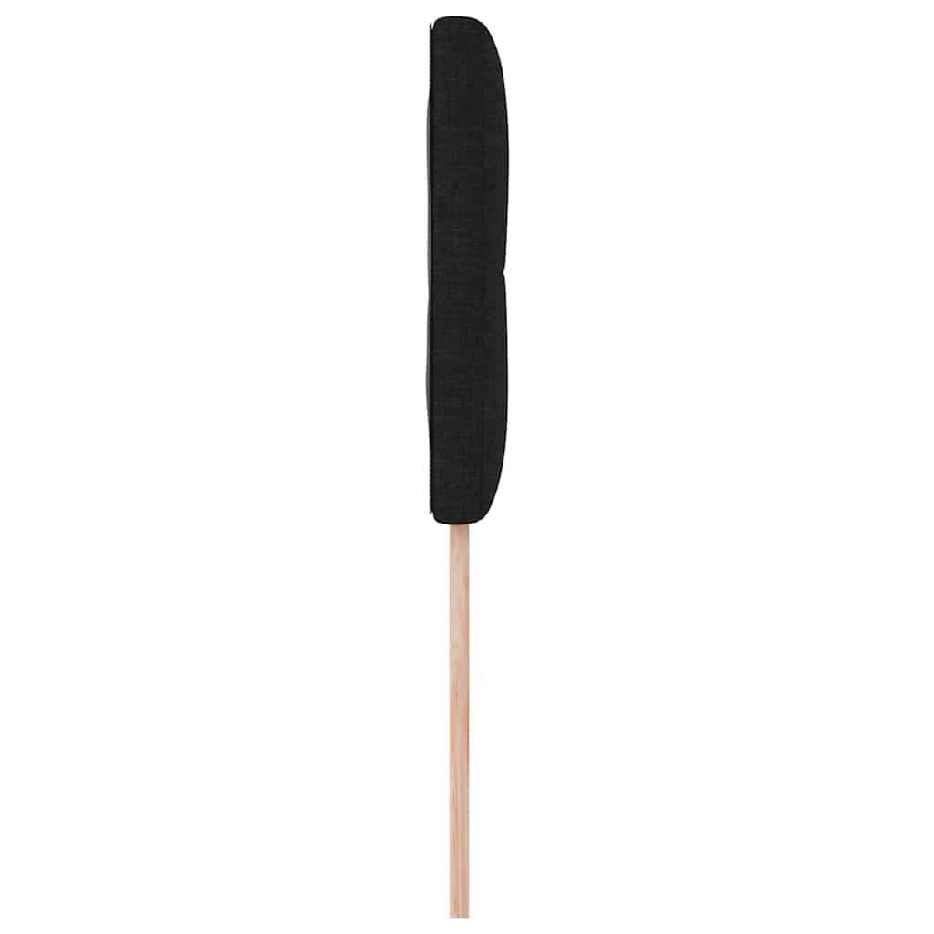 Uzglavlje podesivo po visini s uzglavljem Crna 90 cm tkanina