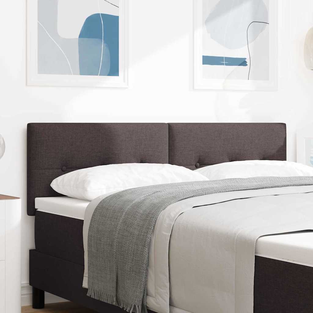 Uzglavlje podesivo po visini Tamno smeđa 144 cm tkanina