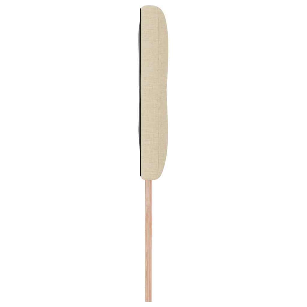 Uzglavlje podesivo po visini s uzglavljem Krema 160 cm tkanina