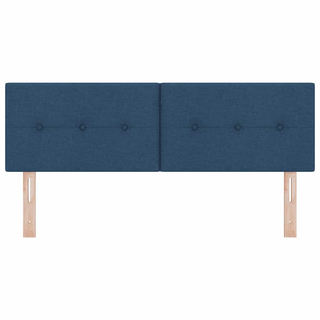 Uzglavlje podesivo po visini s uzglavljem Plava 160 cm tkanina