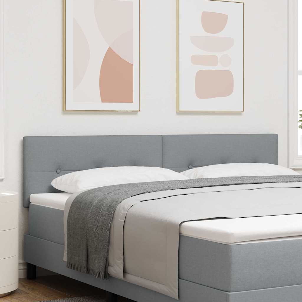 Uzglavlje podesivo po visini Svijetlo siva 180 cm tkanina