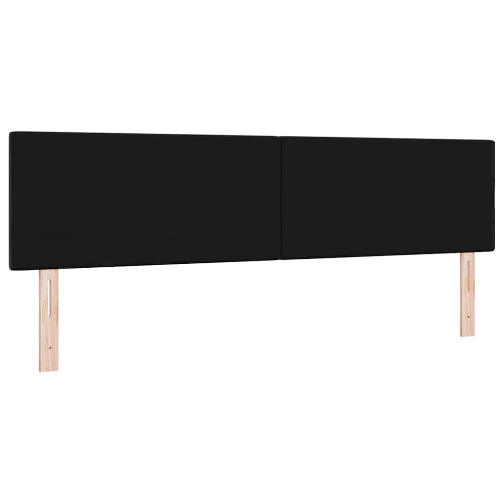 Uzglavlje Crna 180 cm Baršun