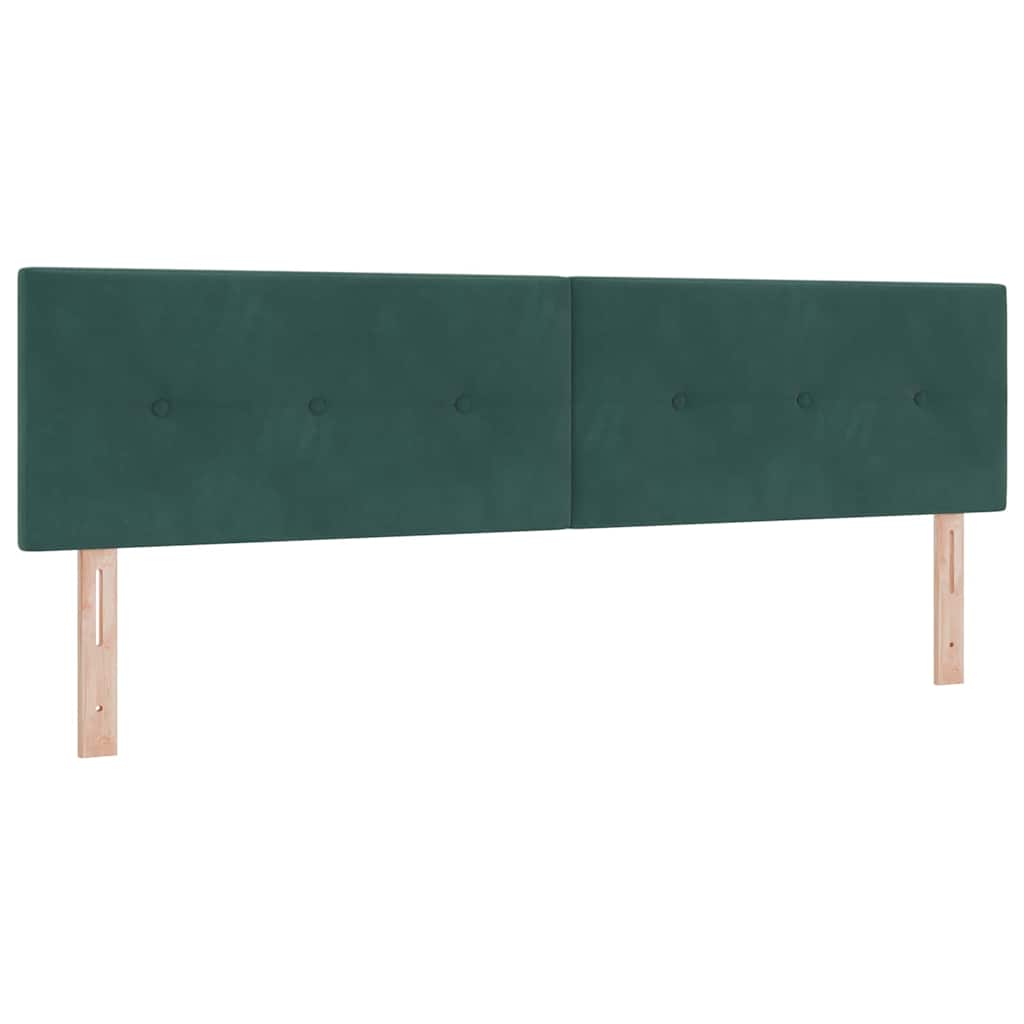 Uzglavlje Tamnozelena 180 cm Baršun