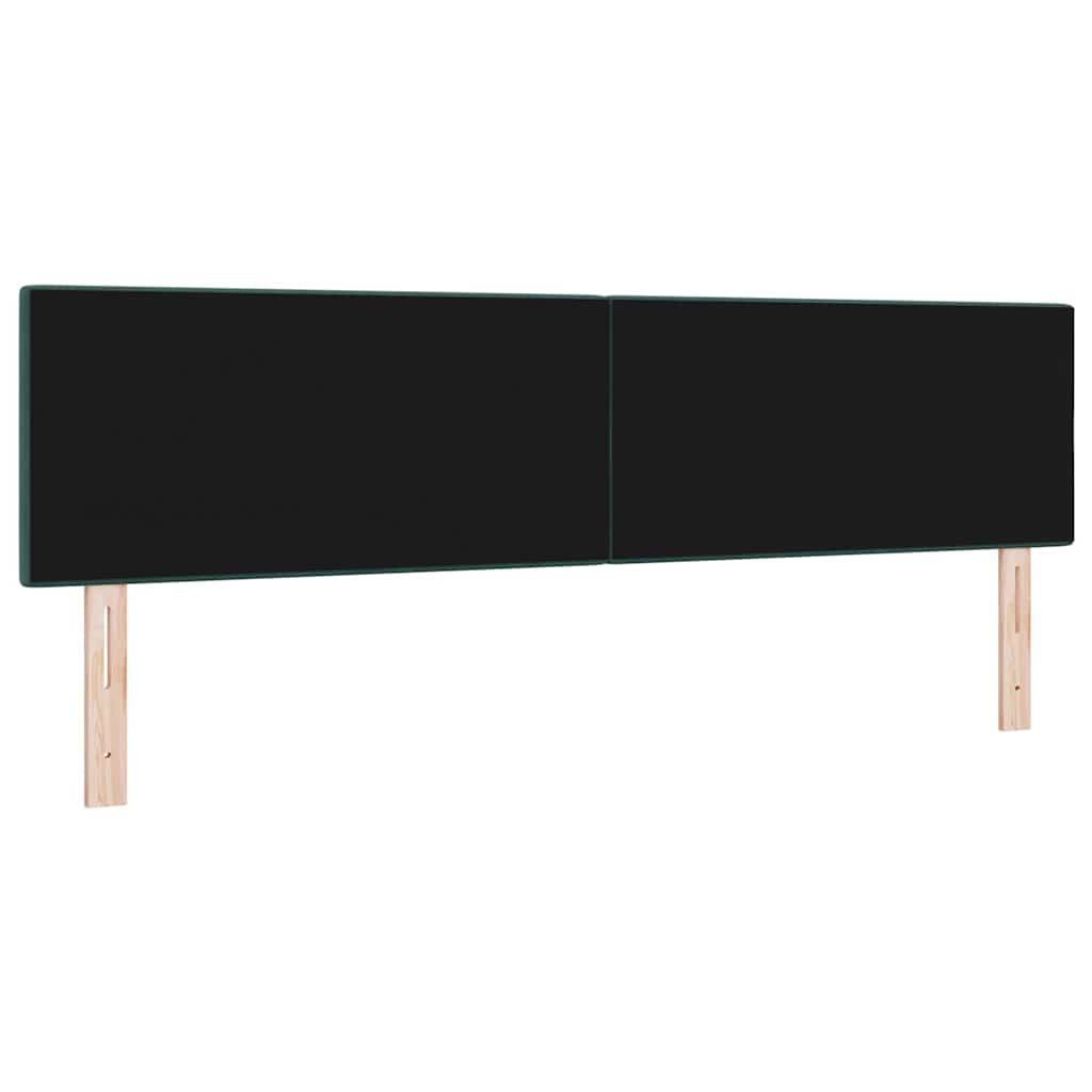 Uzglavlje Tamnozelena 180 cm Baršun
