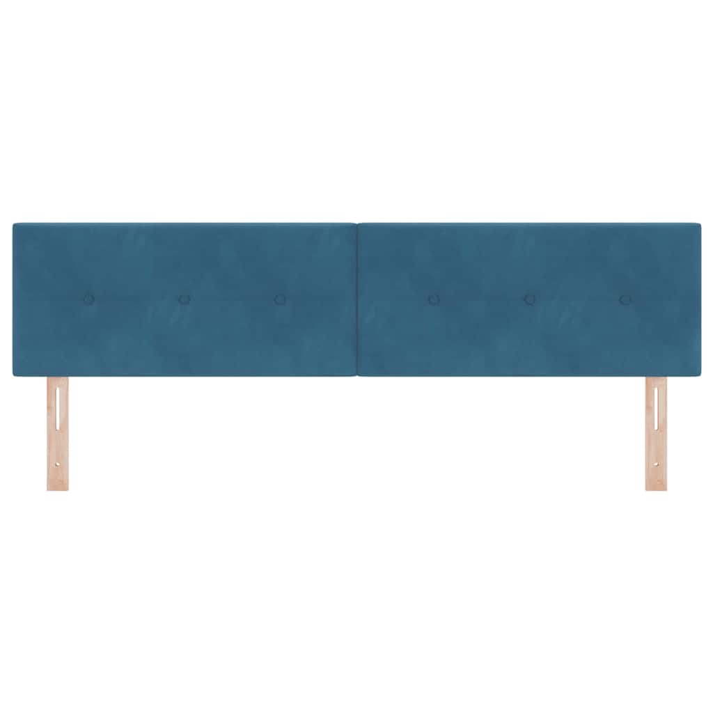Uzglavlje Tamno plava 180 cm Baršun