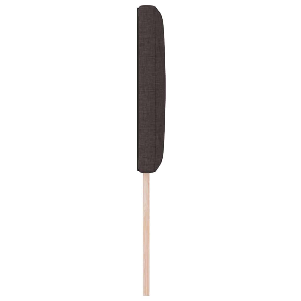 Uzglavlje Tamno smeđa 80 cm tkanina