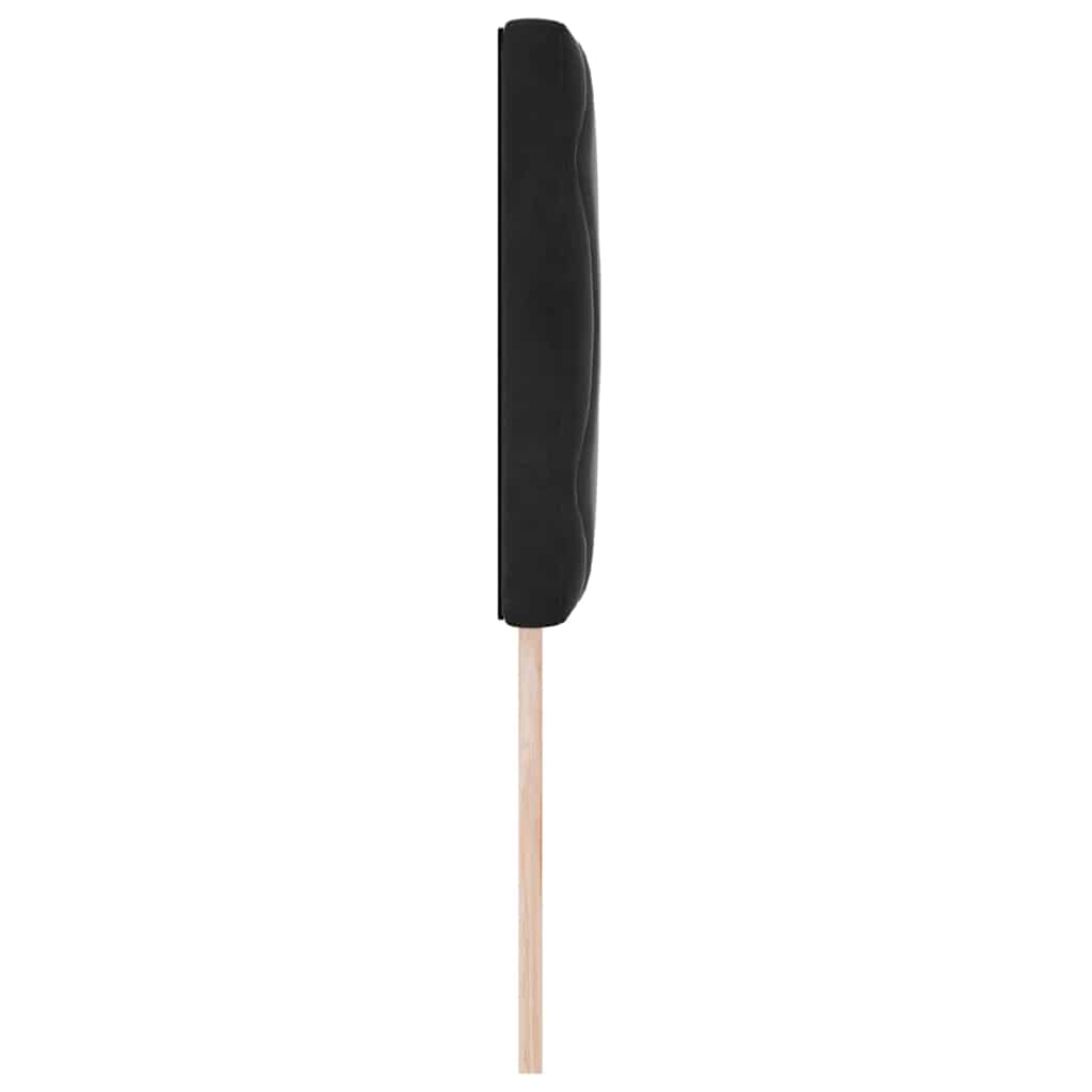 Uzglavlje Crna 80 cm Baršun
