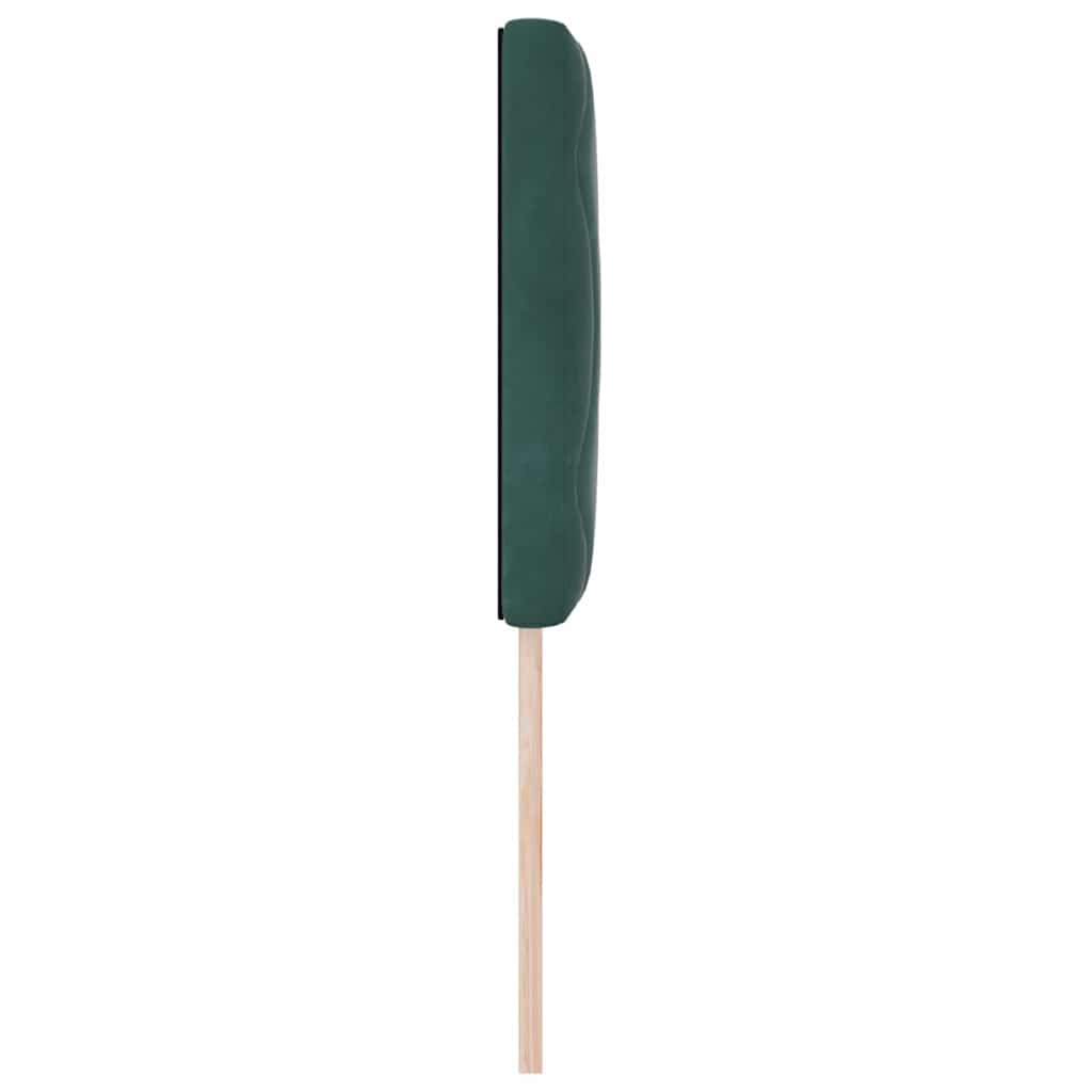 Uzglavlje Tamnozelena 80 cm Baršun