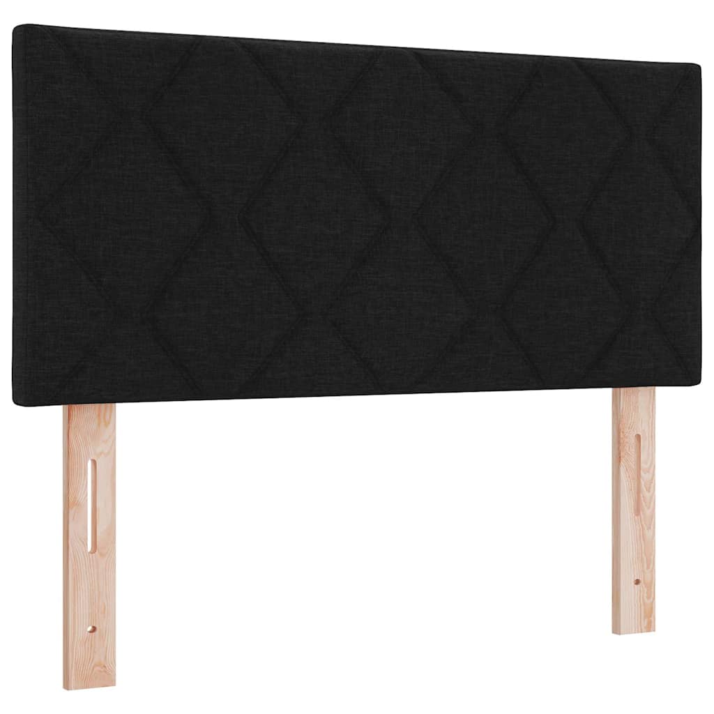 Uzglavlje Crna 90 cm tkanina
