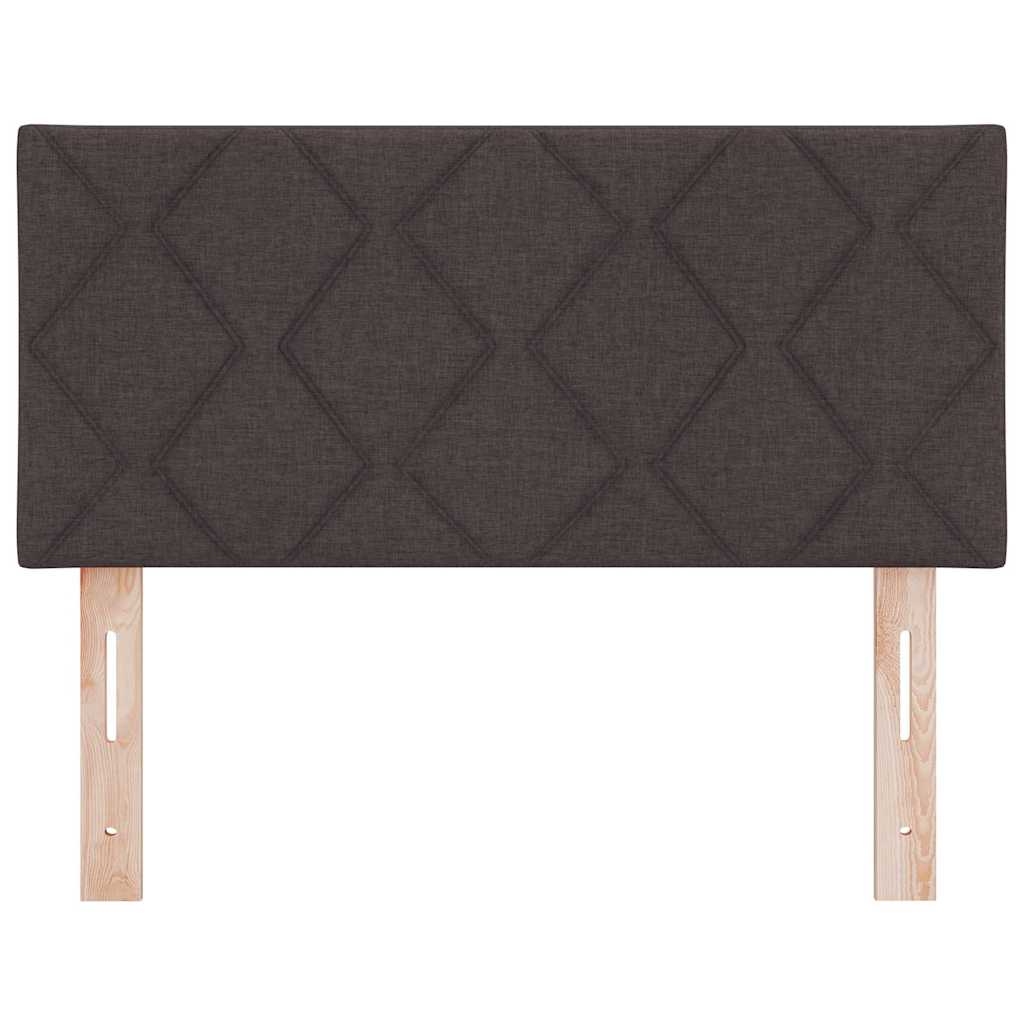 Uzglavlje Tamno smeđa 90 cm tkanina