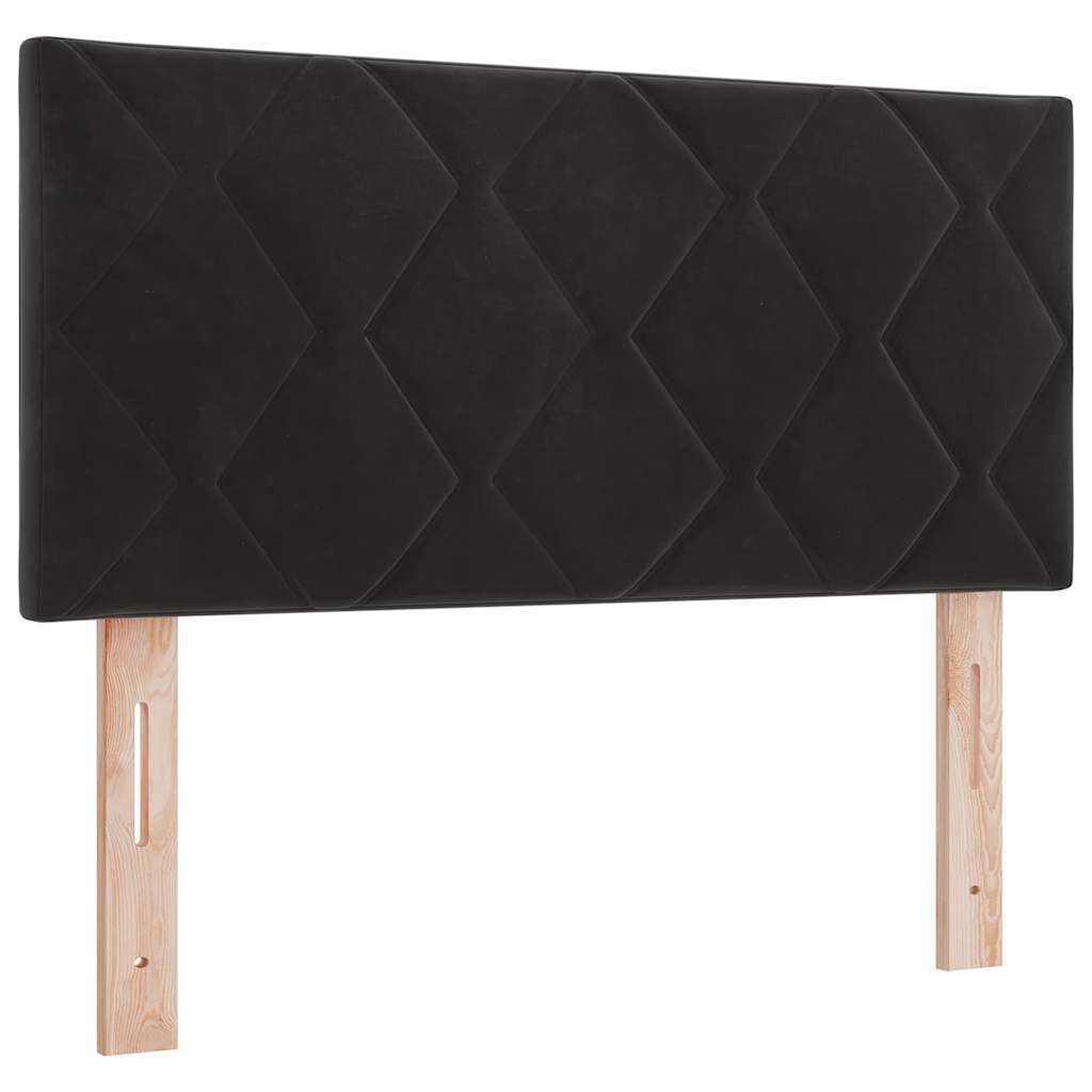 Uzglavlje Crna 90 cm Baršun