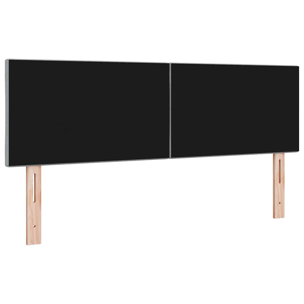 Uzglavlje Svijetlo siva 160 cm tkanina