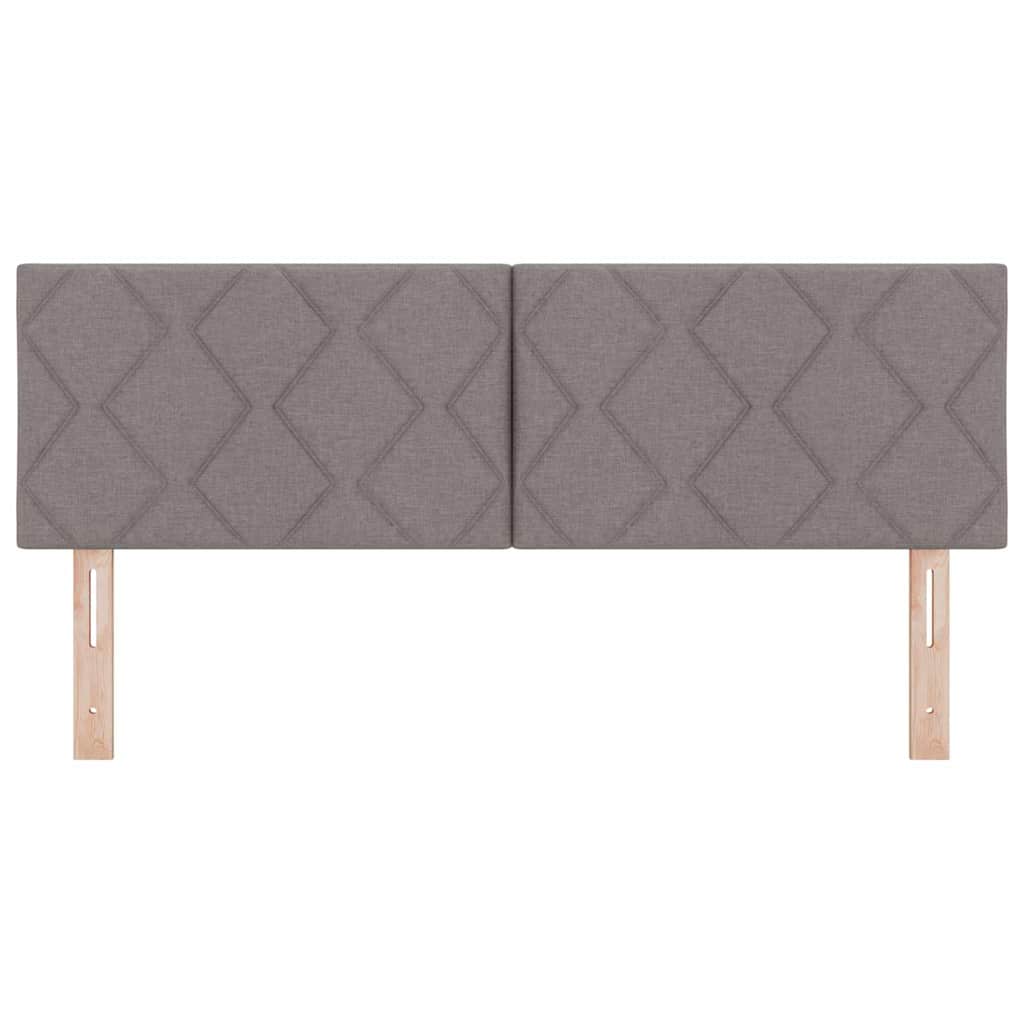 Uzglavlje Sivo-smeđa 160 cm tkanina