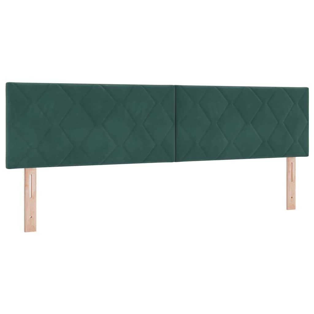 Uzglavlje Tamnozelena 180 cm Baršun