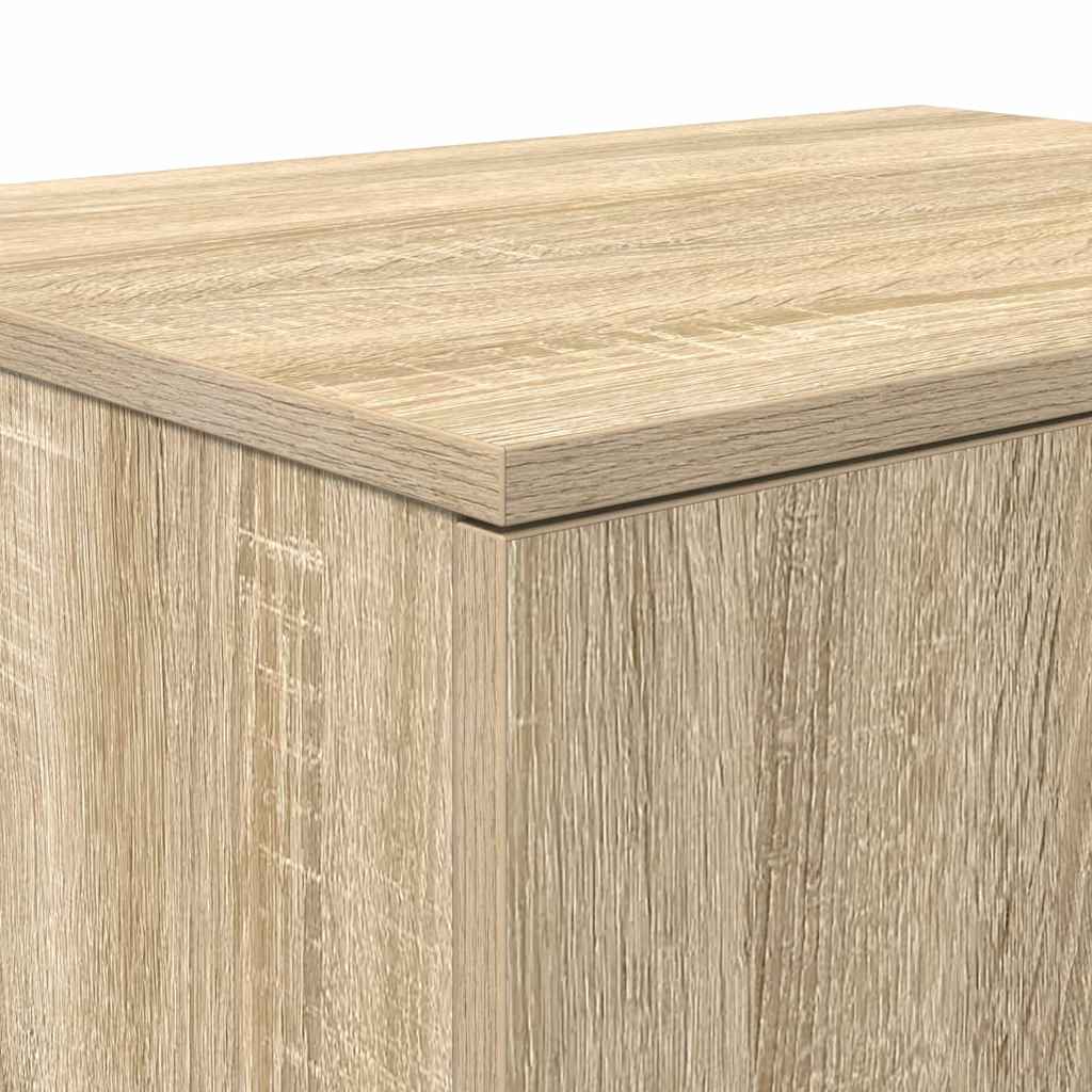 Ormarić za pohranu 2 pcs Sonoma hrast 118 x 41 x 40 cm