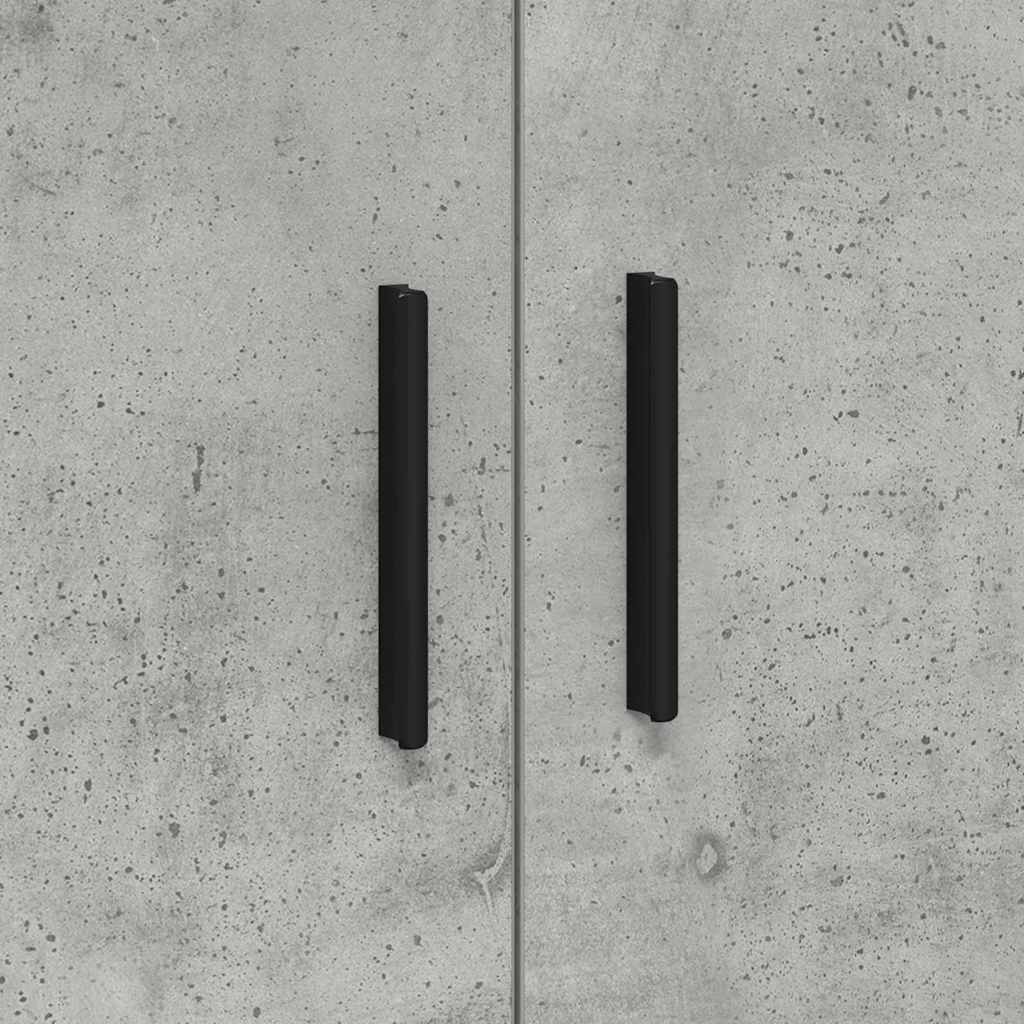 Ormarić za pohranu 2 pcs Betonski sivi 118 x 41 x 40 cm