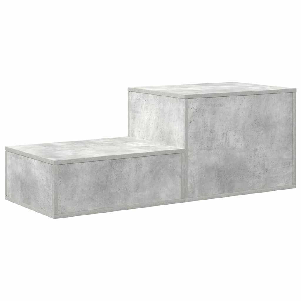 Ormarić za pohranu 2 pcs Betonski sivi 118 x 41 x 40 cm