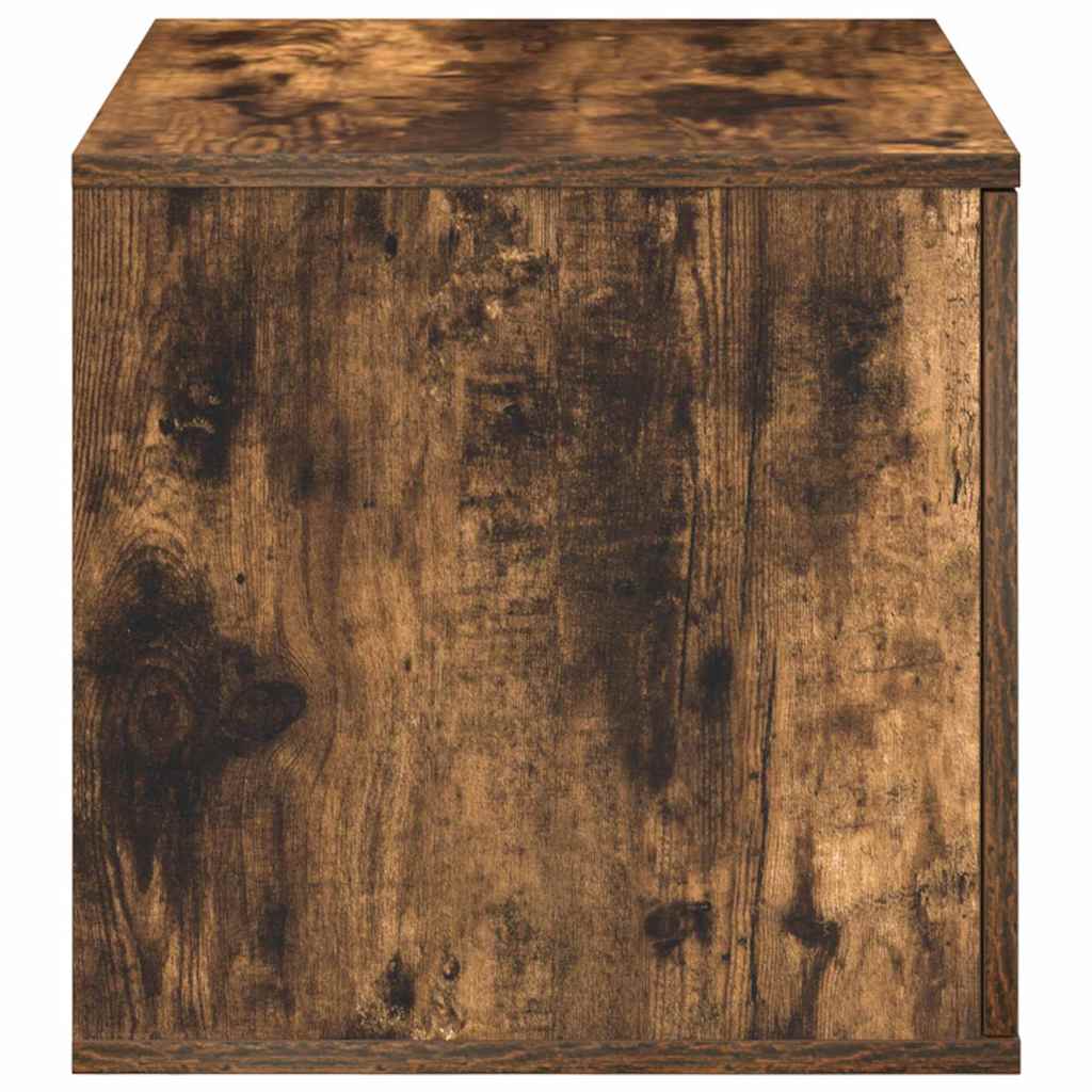 Ormarić za pohranu 2 pcs Dimljeni hrast 118 x 41 x 40 cm