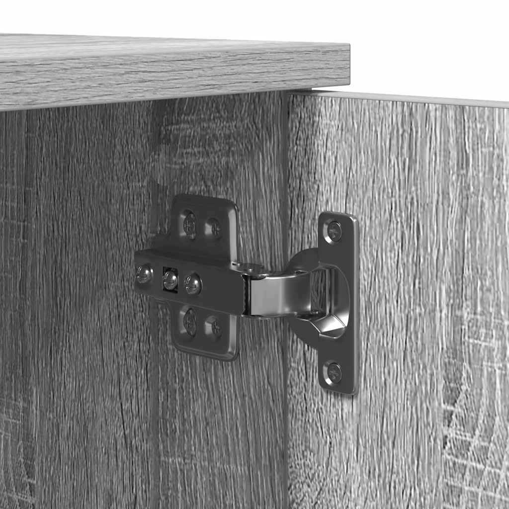 Ormarić za pohranu 2 pcs Siva Sonoma 118 x 41 x 40 cm