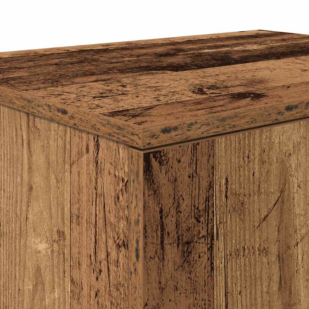 Ormarić za pohranu 2 pcs Staro drvo 118 x 41 x 40 cm