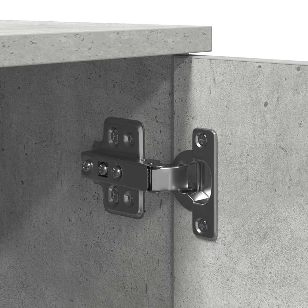 Ormarić za pohranu 2 pcs Betonski sivi 108 x 41 x 40 cm