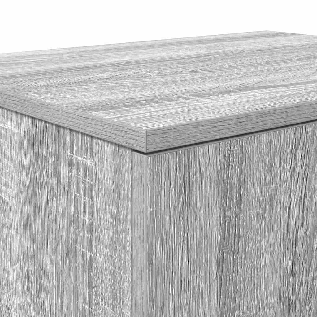 Ormarić za pohranu 2 pcs Siva Sonoma 108 x 41 x 40 cm