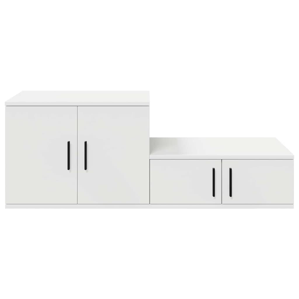 Ormarić za pohranu 2 pcs Bijelo 103 x 41 x 40 cm