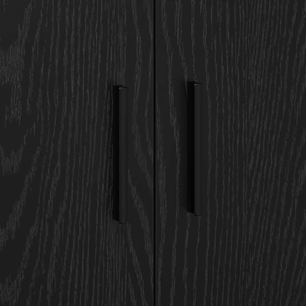 Ormarić za pohranu 2 pcs Crni hrast 103 x 41 x 40 cm