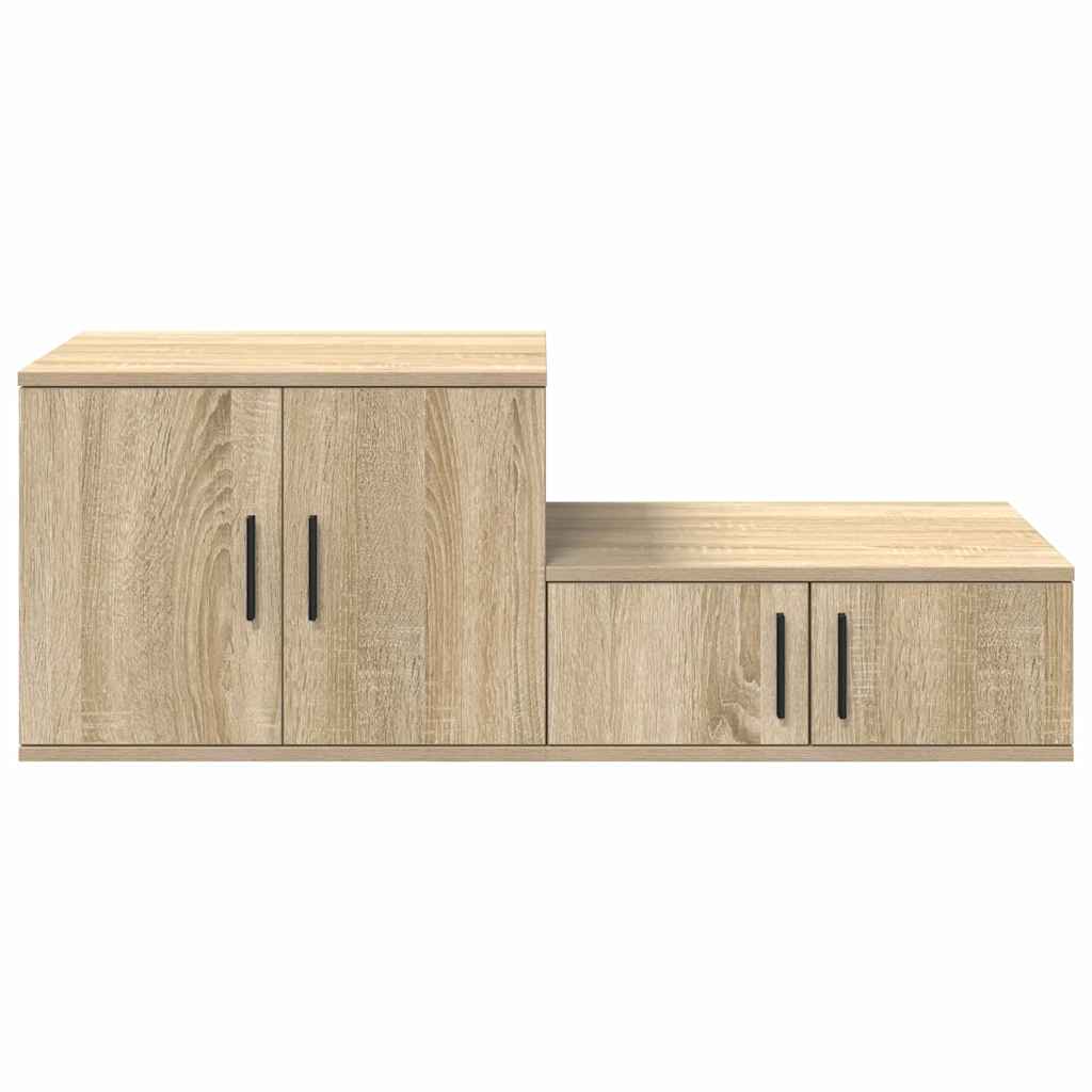 Ormarić za pohranu 2 pcs Sonoma hrast 103 x 41 x 40 cm