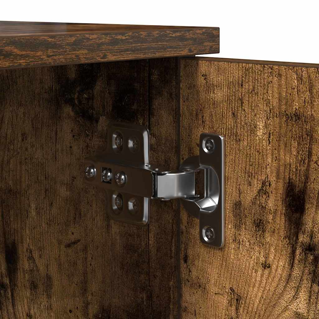 Ormarić za pohranu 2 pcs Dimljeni hrast 103 x 41 x 40 cm