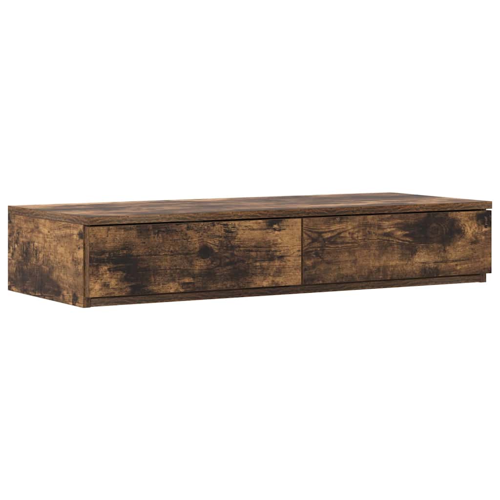 Ladice za krevet s ladicama Dimljeni hrast 100 x 36,5 x 16,5 cm
