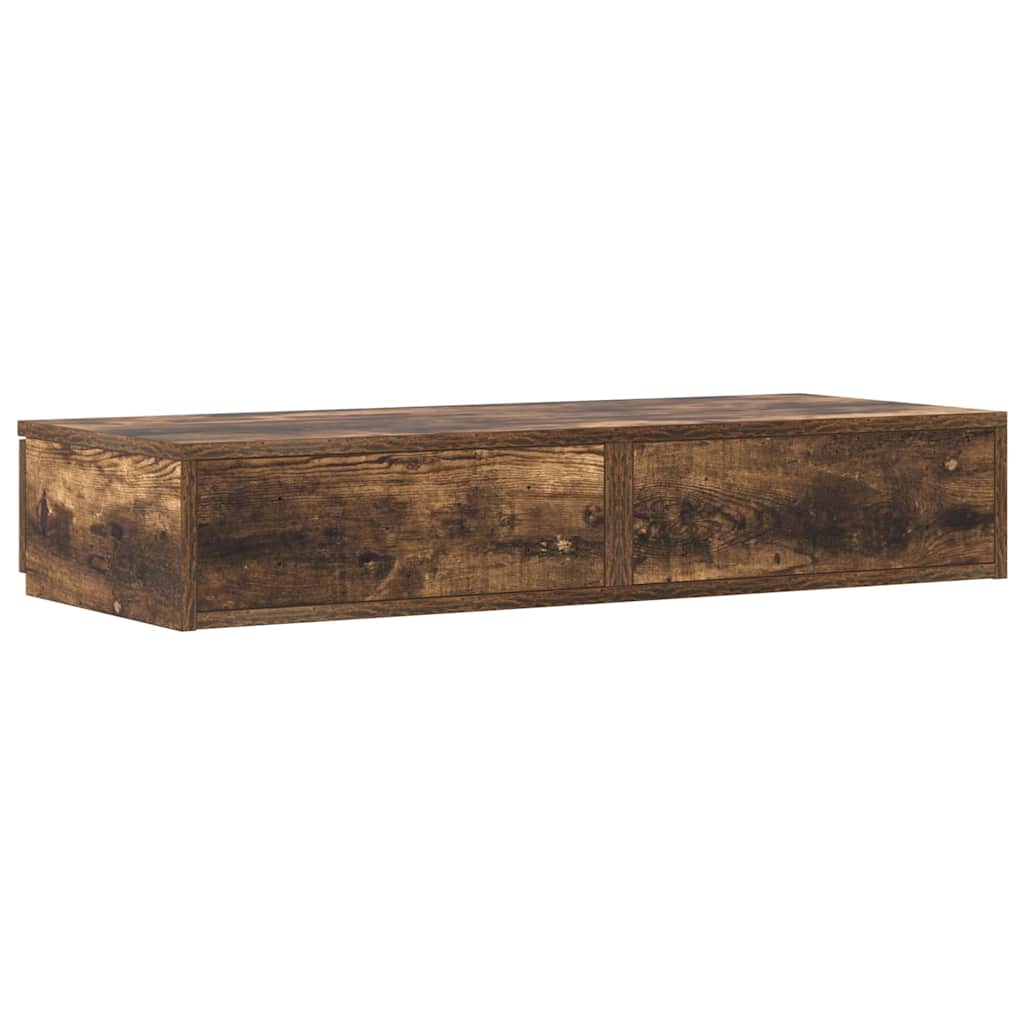 Ladice za krevet s ladicama Dimljeni hrast 100 x 36,5 x 16,5 cm
