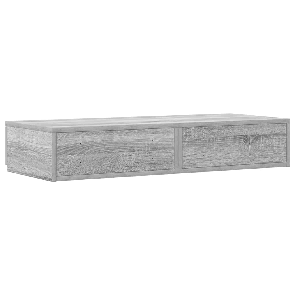 Ladice za krevet s ladicama Siva Sonoma 80 x 36,5 x 16,5 cm