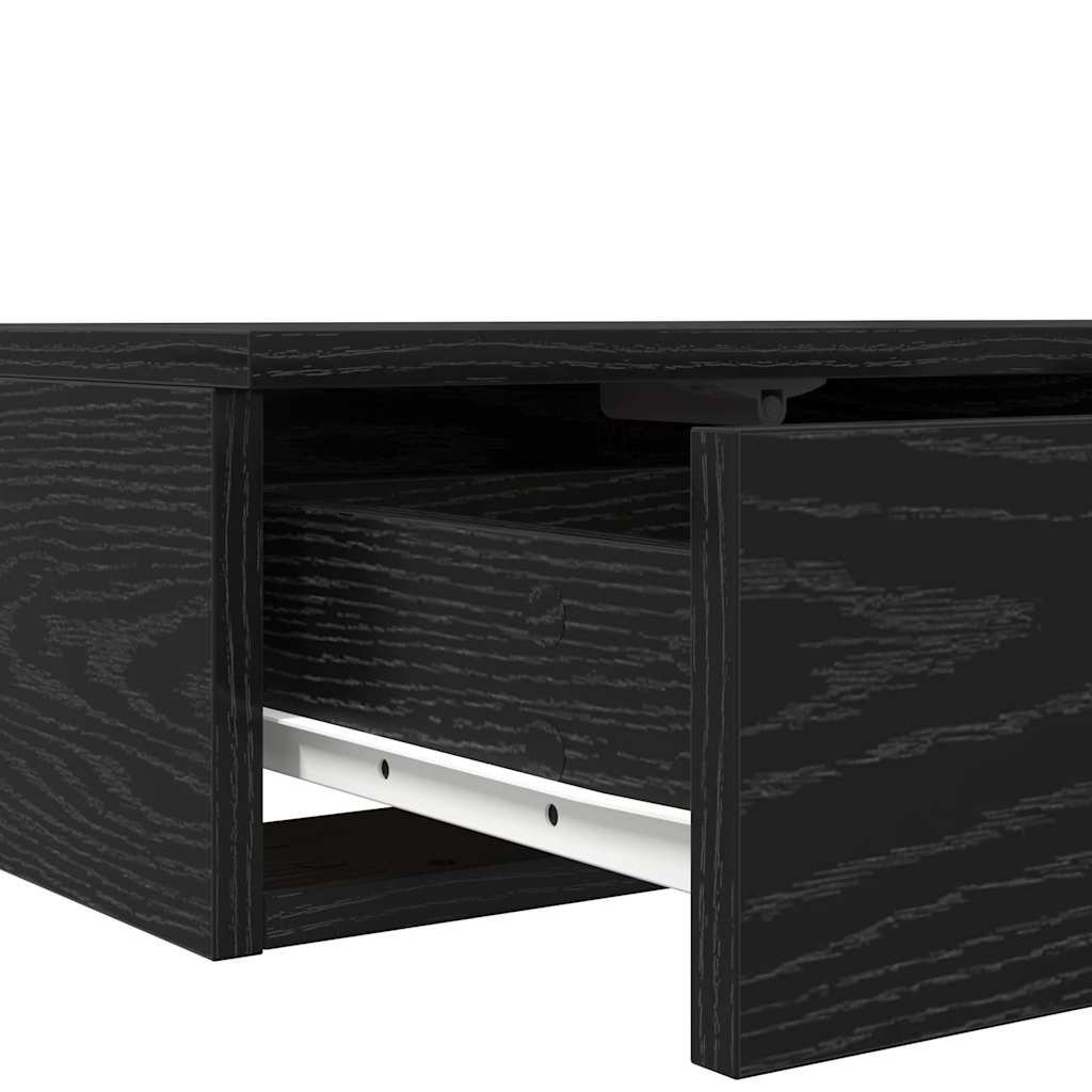 Ladice za krevet s ladicama Crni hrast 90 x 36,5 x 16,5 cm