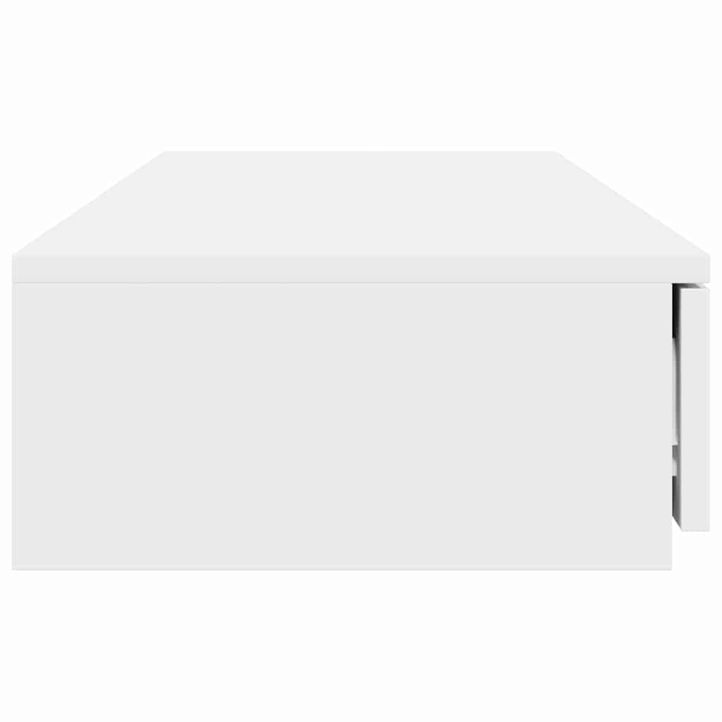 Ladice za krevet Bijelo 120 x 36,5 x 16,5 cm Konstruirano drvo