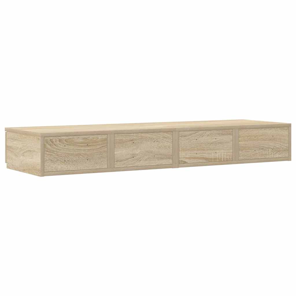 Ladice za krevet s ladicama Sonoma hrast 120 x 36,5 x 16,5 cm