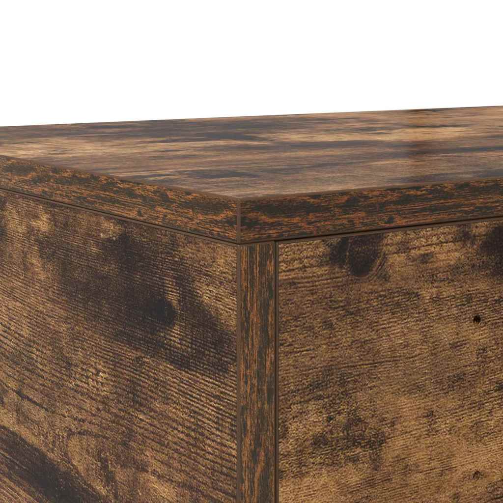 Ladice za krevet s ladicama Dimljeni hrast 120 x 36,5 x 16,5 cm