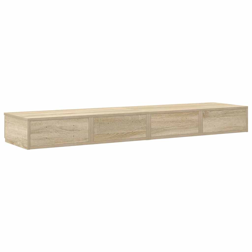 Ladice za krevet s ladicama Sonoma hrast 140 x 36,5 x 16,5 cm