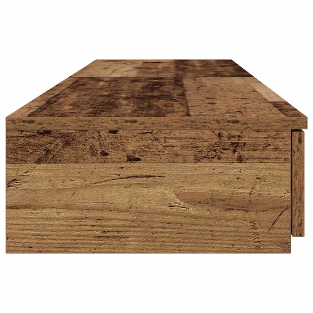 Ladice za krevet s ladicama Staro drvo 140 x 36,5 x 16,5 cm