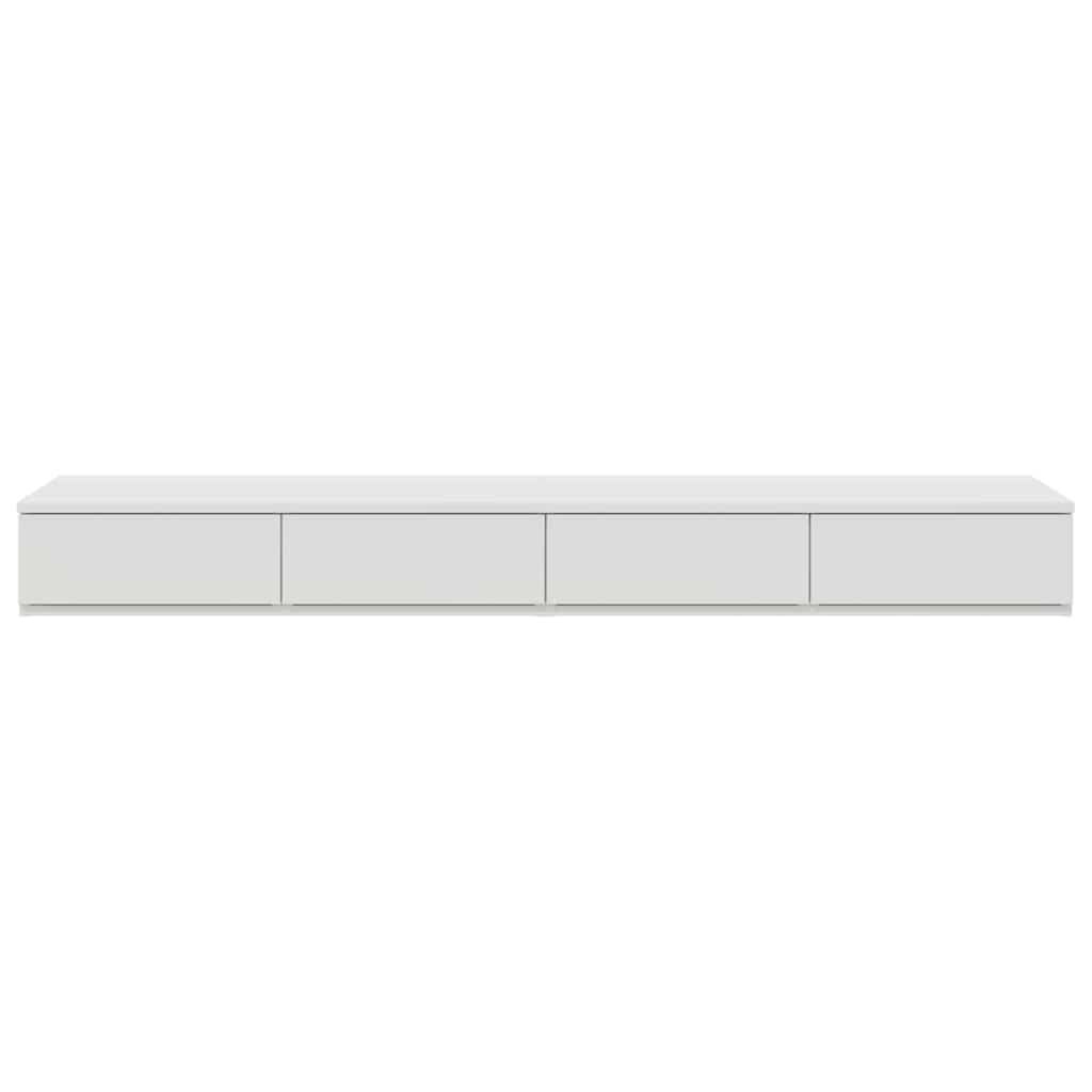 Ladice za krevet Bijelo 150 x 36,5 x 16,5 cm Konstruirano drvo