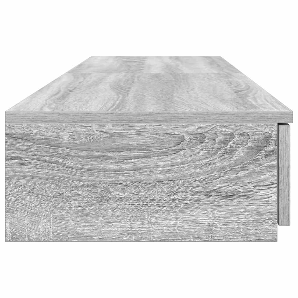 Ladice za krevet s ladicama Siva Sonoma 150 x 36,5 x 16,5 cm