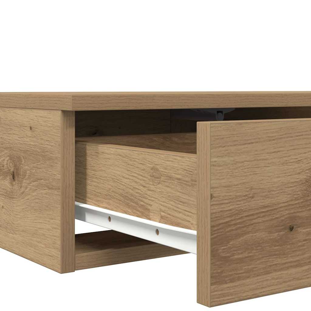 Ladice za krevet Umjetnički hrast 150 x 36,5 x 16,5 cm