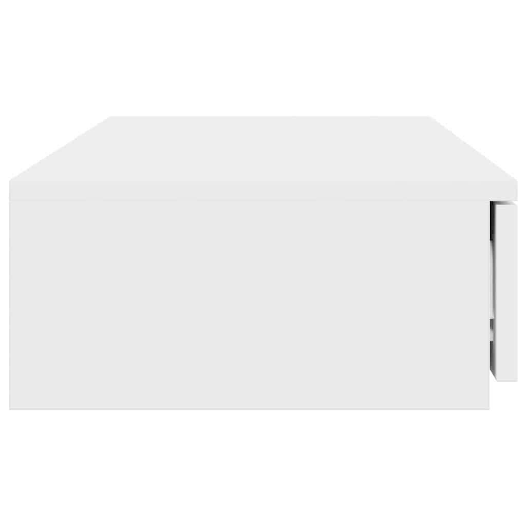 Ladice za krevet Bijelo 75 x 36,5 x 16,5 cm Konstruirano drvo