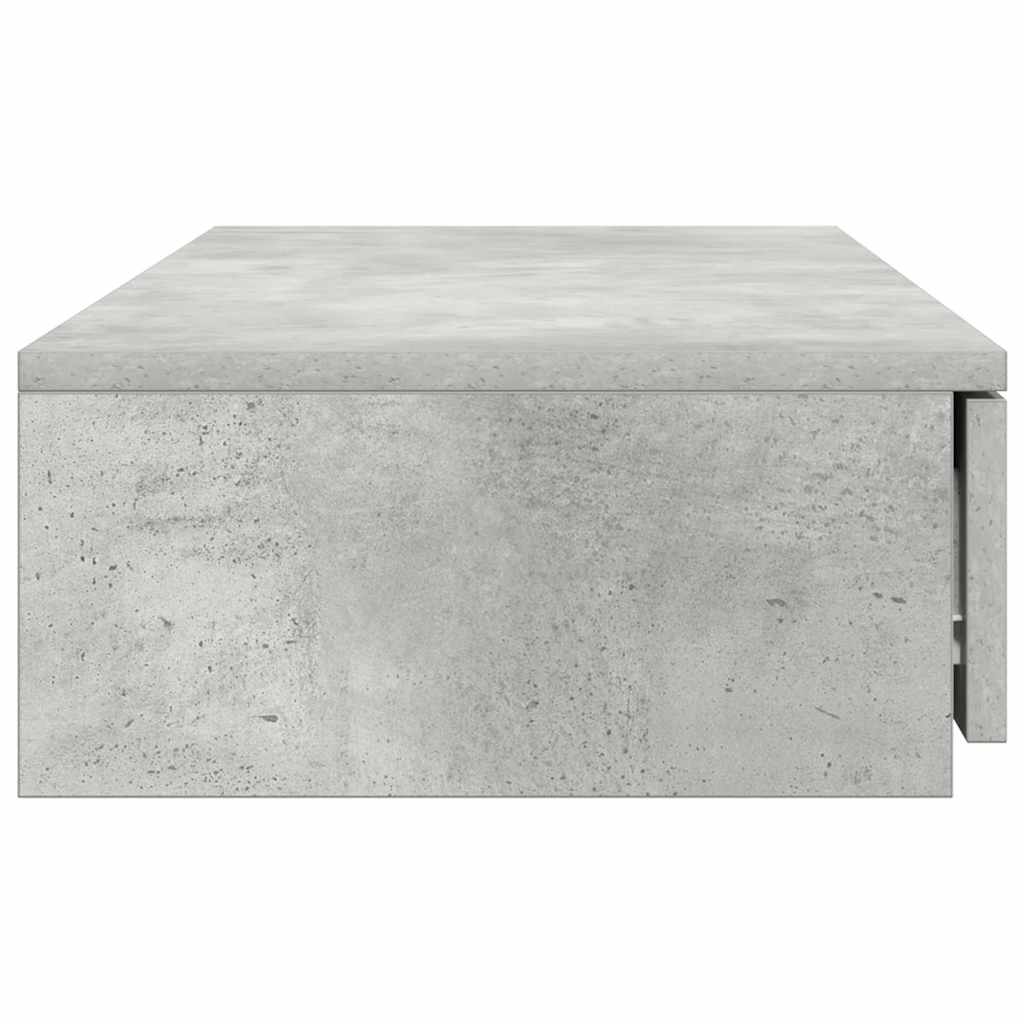 Ladice za krevet s ladicama Betonski sivi 75 x 36,5 x 16,5 cm